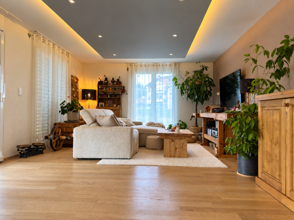Au cœur du village, appartement avec terrasse et jardin