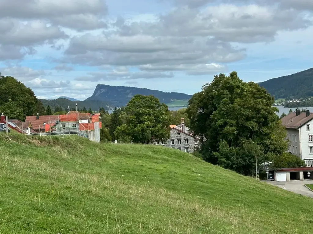 Terrain constructible avec permis de construire